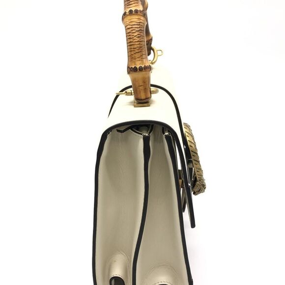 GUCCI Red Bamboo Bag - Picture 4 of 10